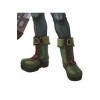The Legend Of Heroes Agate Crosner Dark Green Boots Cosplay Shoes GC00271