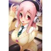 Super Sonico Embroider Lovely Bunny Sweater Cosplay Costume GC0094
