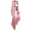 115cm Long Pink Seraph of the End Krul Tepes Cosplay Wig AC00882