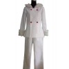Durarara Orihara Izaya Cosplay Costume Uniform White AC00443